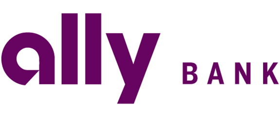 Ally Bank logo with “ally” in bold purple lowercase letters and “BANK” in smaller uppercase letters to the right.