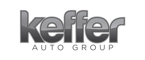 Gray “keffer AUTO GROUP” logo with bold, stylized text on a white background.